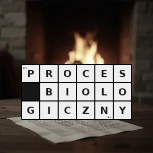 Hasło krzyżówkowe przemiana zachodząca w organizmie żywym grupie organizmów lub środowisku życia tych organizmów - proces biologiczny – rozwiązanie, synonimy, podpowiedzi i definicje krzyżówkowe